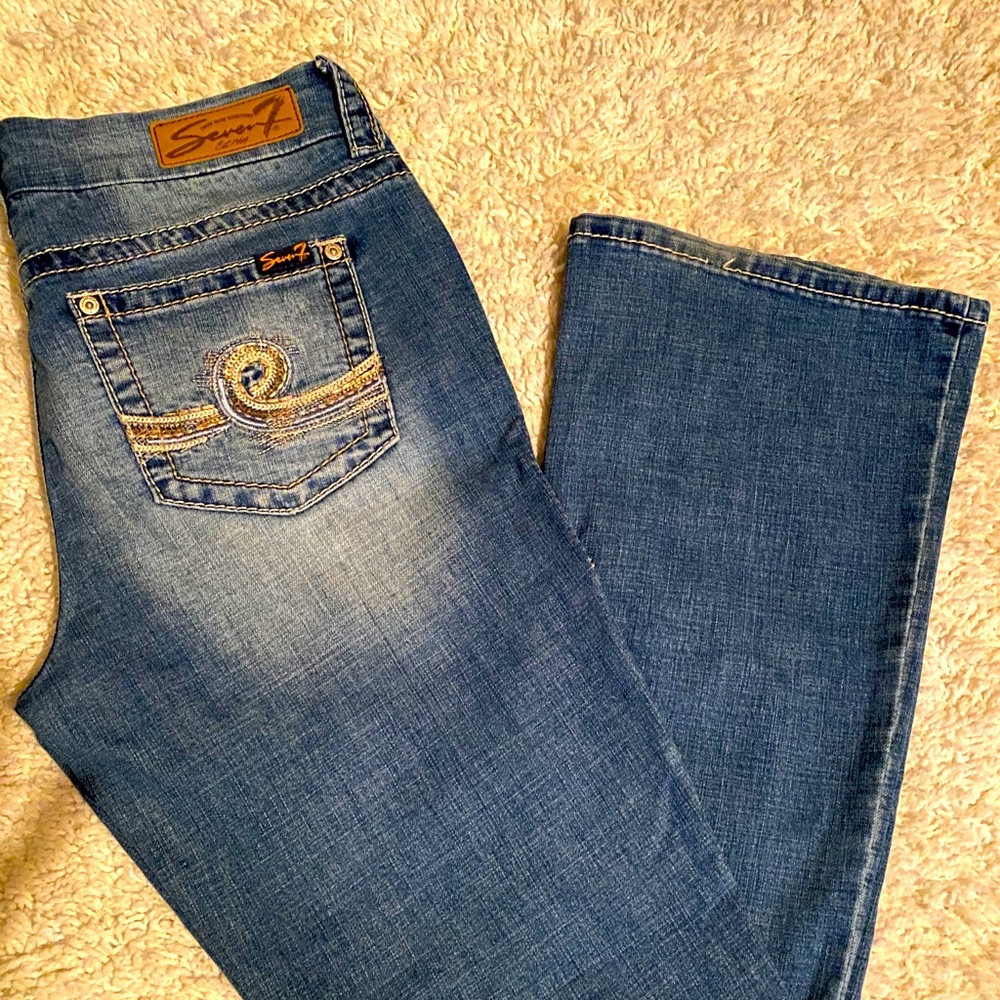 Seven7 jeans size 10 bootcut